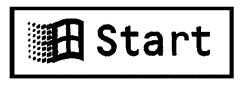 Microsoft Windows Start button design trademark