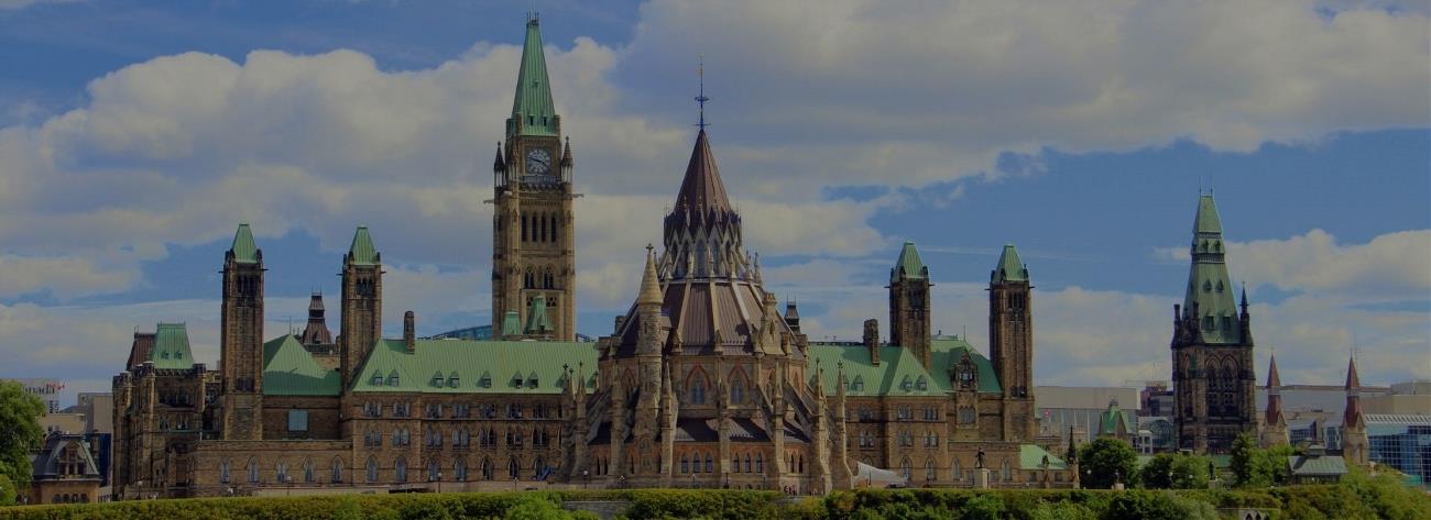 A view of Parliament Hill in Ottawa Canada - Link to 2022 Bootstrap Awards @ Tech Tuesday