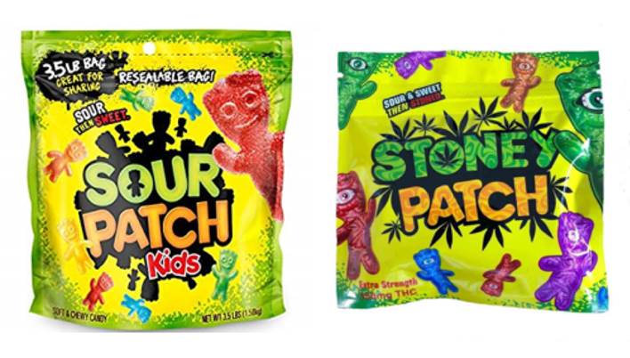 Photo: A packet of South Path Kids next to a packet of Stoney Patch