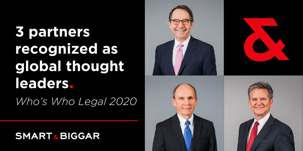 3 Smart & Biggar partners recognized as the world’s foremost experts in ...