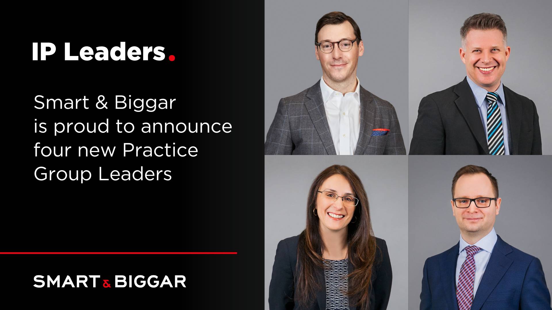 Smart & Biggar appoints four new Practice Group Leaders